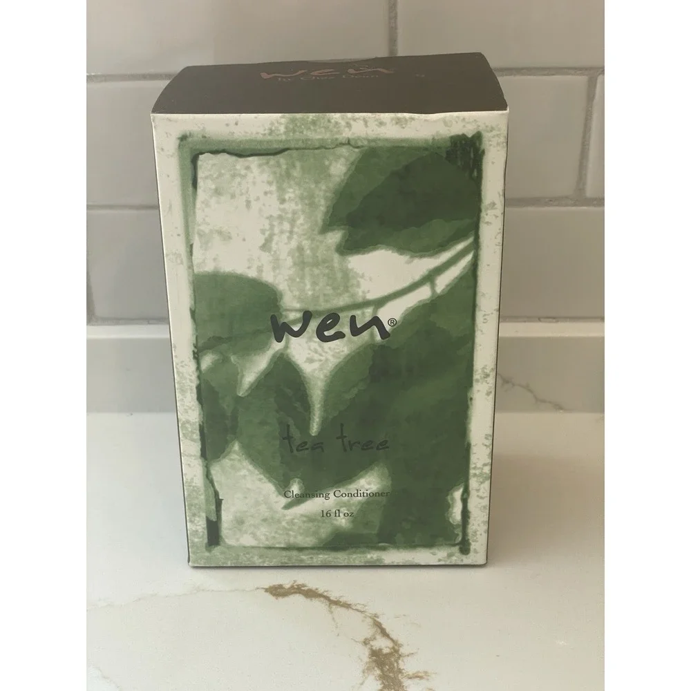 WEN by Chaz Dean Tea Tree 16 fl oz Original Cleansing Conditioner Hair New‎ Box